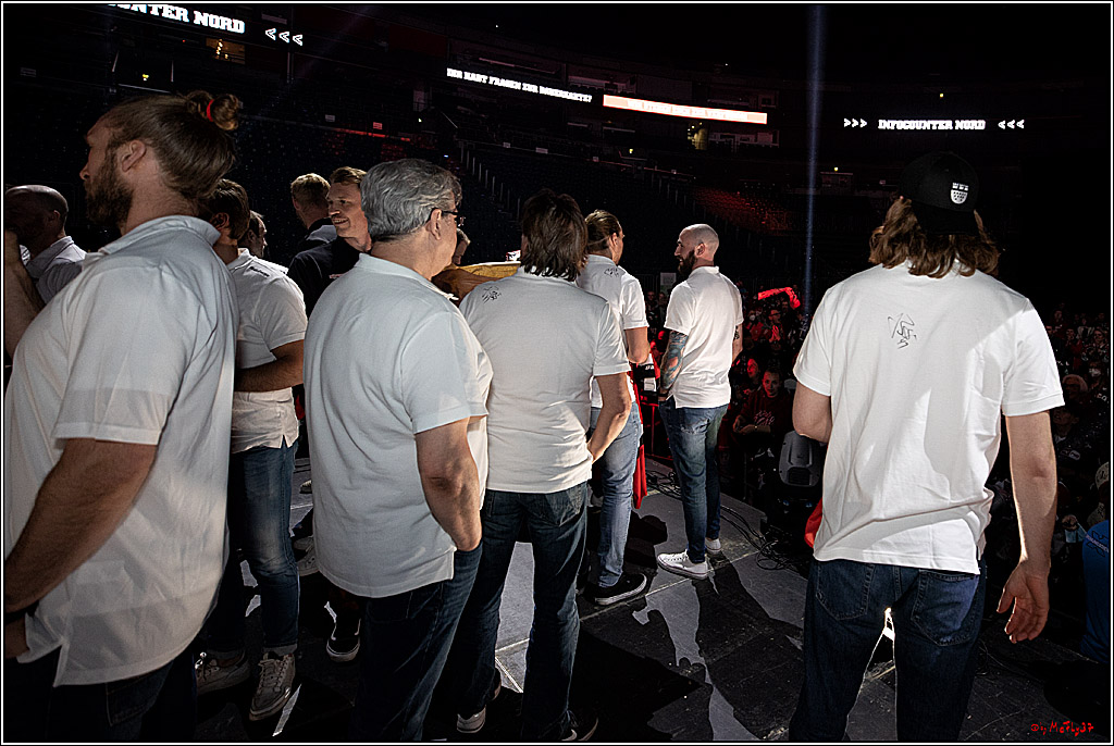 Koelner Haie Abschiedsfeier; Koeln, 22.04.2022